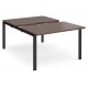 Adapt 1600mm Deep Sliding Top Back to Back Bench Desk